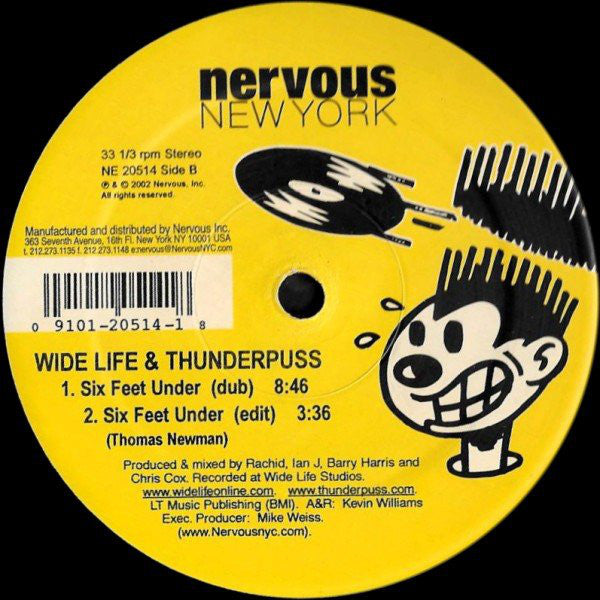 Wide Life* & Thunderpuss : Six Feet Under (12")