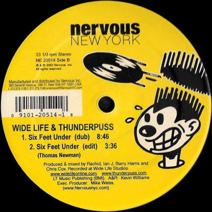Wide Life* & Thunderpuss : Six Feet Under (12")