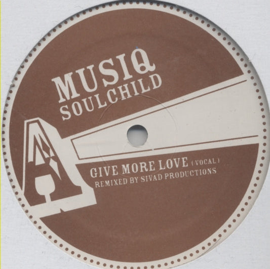 Musiq Soulchild : Give More Love (Remixed By Sivad Productions) (12", Unofficial)
