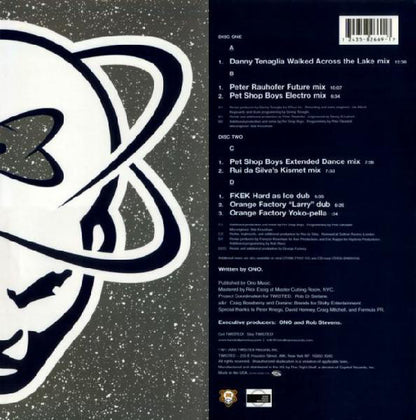 Ono* : Walking On Thin Ice (2x12")