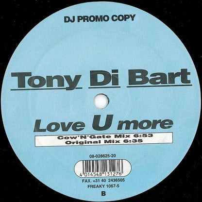 Tony Di Bart : Love U More (12", Promo)