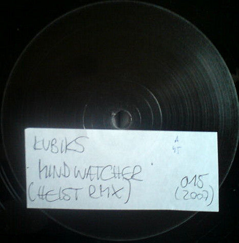 Kubiks : Mindwatcher (Heist Remix) / No Return (12", Promo)