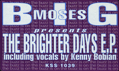 Big Moses : The Brighter Days E.P. (12", EP)