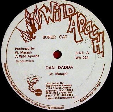 Super Cat (2) : Dan Dada (12")