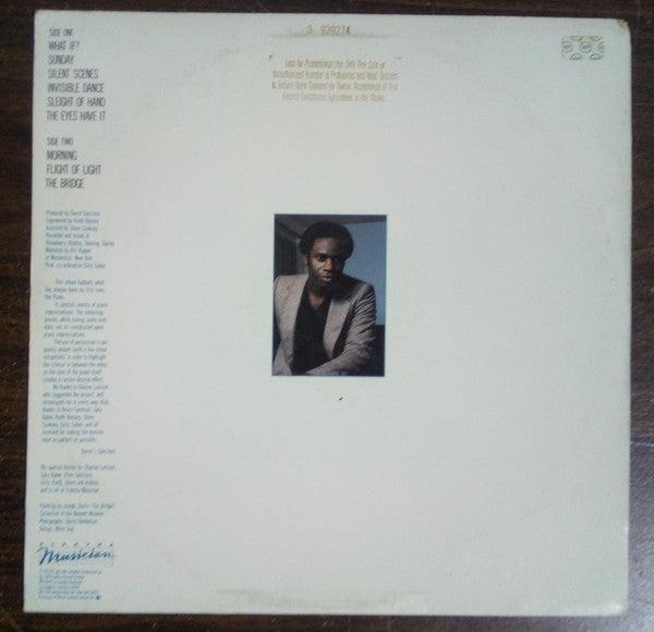 David Sancious : The Bridge (LP, Album, Promo)