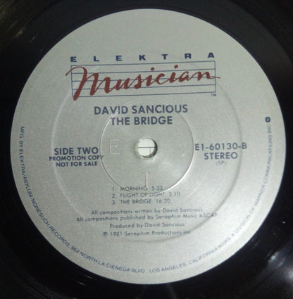 David Sancious : The Bridge (LP, Album, Promo)
