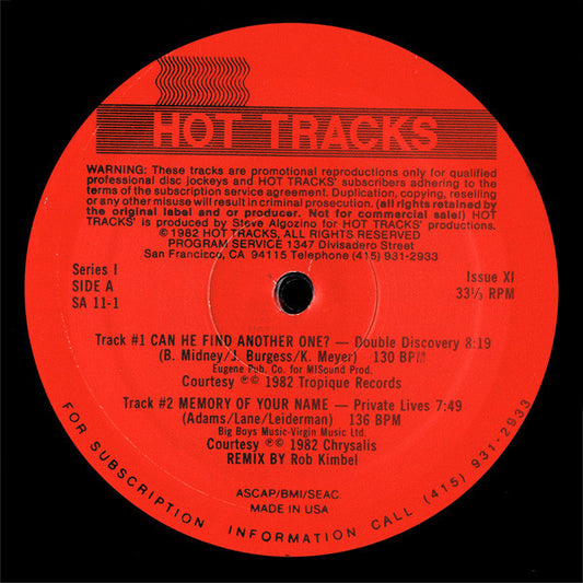 Various : Series 1 Issue 11 (12", Comp, Ltd, Promo)