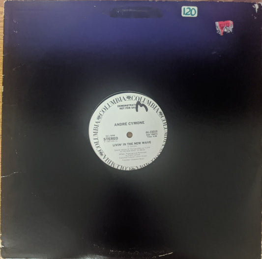 André Cymone : Livin' In The New Wave (12", Single, Promo)