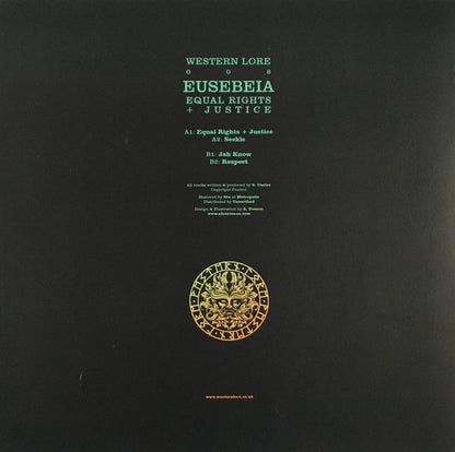 Eusebeia : Equal Rights + Justice (12", EP)