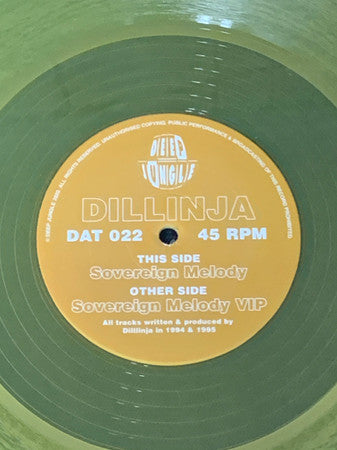Dillinja : Sovereign Melody (VIP) / Sovereign Melody (12", S/Edition, Yel)