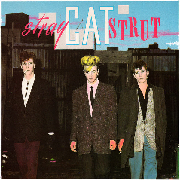 Stray Cats : Stray Cat Strut (12", Single)