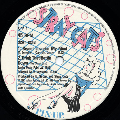 Stray Cats : Stray Cat Strut (12", Single)