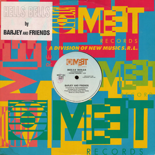 Barjey And Friends : Hells Bells (12")