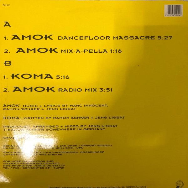 Interactive : Amok / Koma (12")