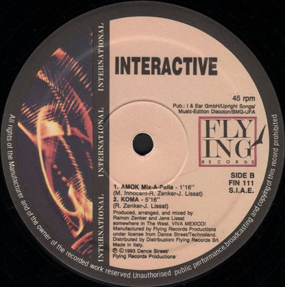 Interactive : Amok / Koma (12")