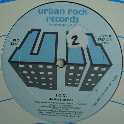T.O.C. (3) : Get Funky Now / Do You Like Me? (12")