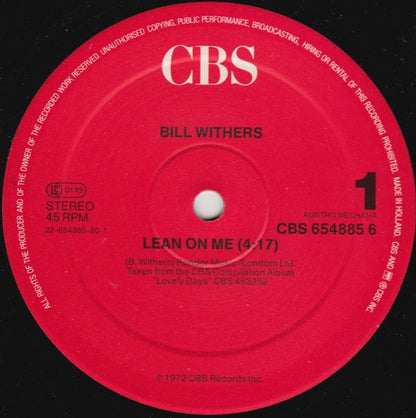 Bill Withers : Lean On Me (12")