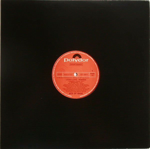 Ace Of Base : Lucky Love (Remixes) (12")