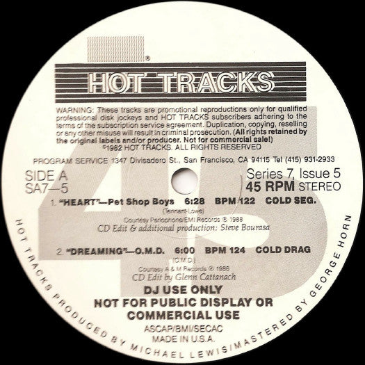 Various : Hot Tracks Series 7, Issue 5 (2x12", Comp, Promo)