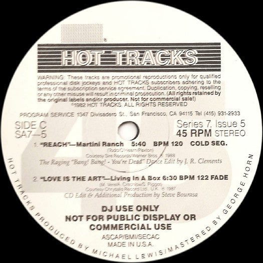 Various : Hot Tracks Series 7, Issue 5 (2x12", Comp, Promo)