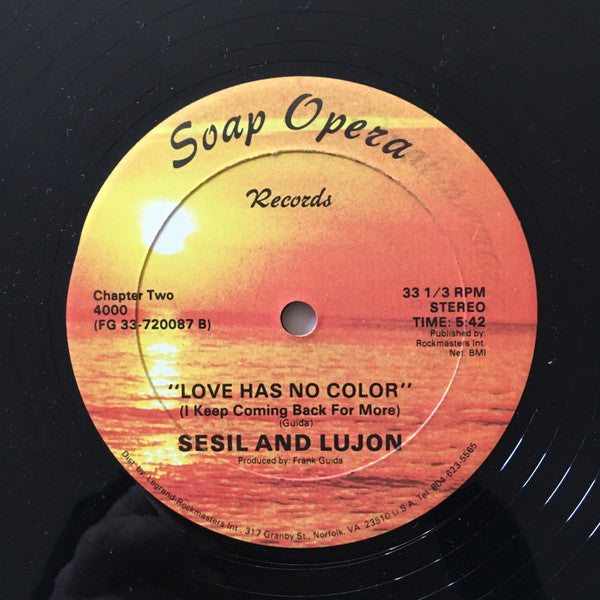 Sesil And Lujon* : Love Has No Color (I Keep Coming Back For More) (12")