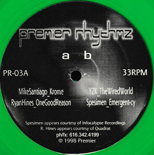Various : Premier Rhythmz (12", Gre)