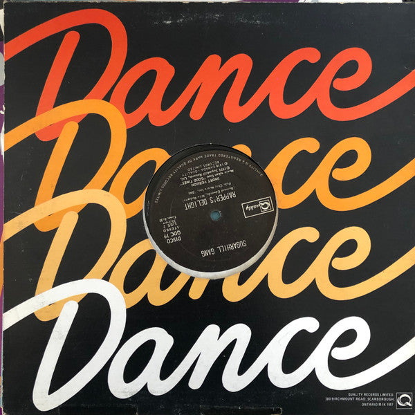 Sugarhill Gang : Rapper's Delight (12", Single, RE)