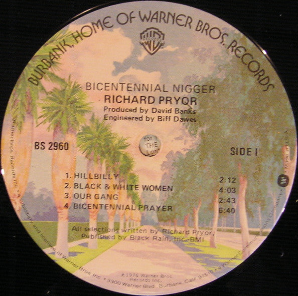 Richard Pryor : Bicentennial Nigger (LP, Album)
