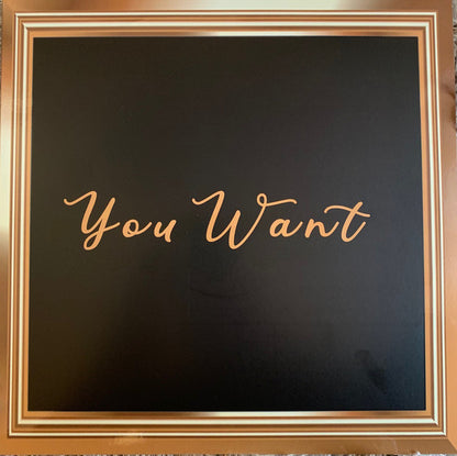 Omar-S : You Want (4xLP, Album, Bla)