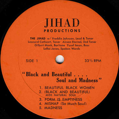 The Jihad : Black And Beautiful... Soul And Madness (LP)