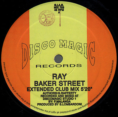 Ray (2) : Baker Street (12")