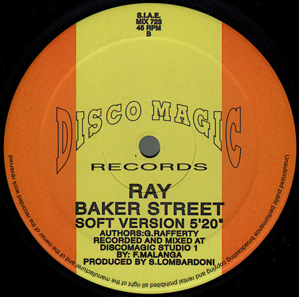 Ray (2) : Baker Street (12")