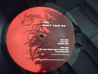 Joël : Won't Take No (12", Single)