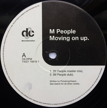 M People : Moving On Up (12", Single)