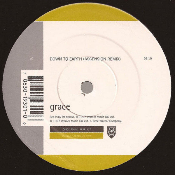 Grace : Down To Earth / Skin On Skin (12")