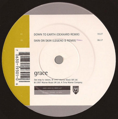 Grace : Down To Earth / Skin On Skin (12")
