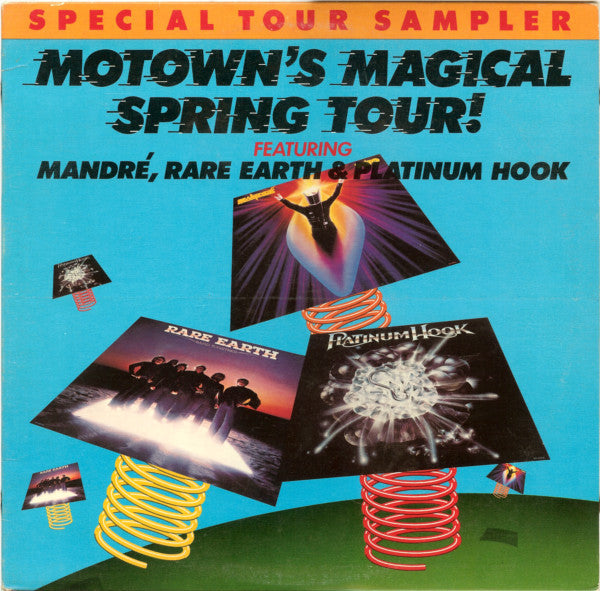 Mandré, Rare Earth & Platinum Hook : Motown's Magical Spring Tour! (LP, Comp, Promo, Smplr)