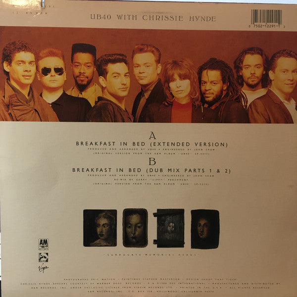 UB40, Chrissie Hynde : Breakfast In Bed (12")
