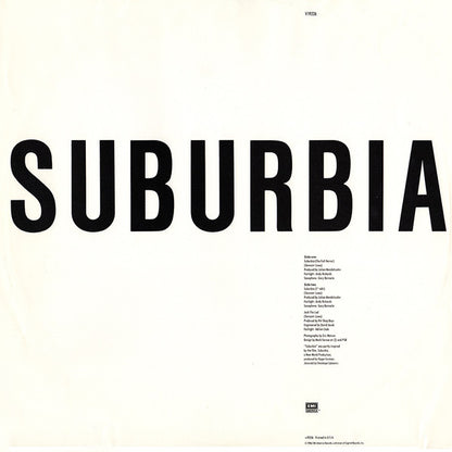 Pet Shop Boys : Suburbia (12", Spe)