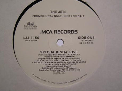 The Jets : Special Kinda Love (12", Promo)