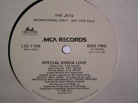 The Jets : Special Kinda Love (12", Promo)