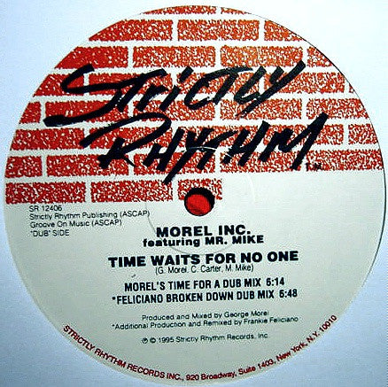 Morel Inc. : Time Waits For No One (2x12")