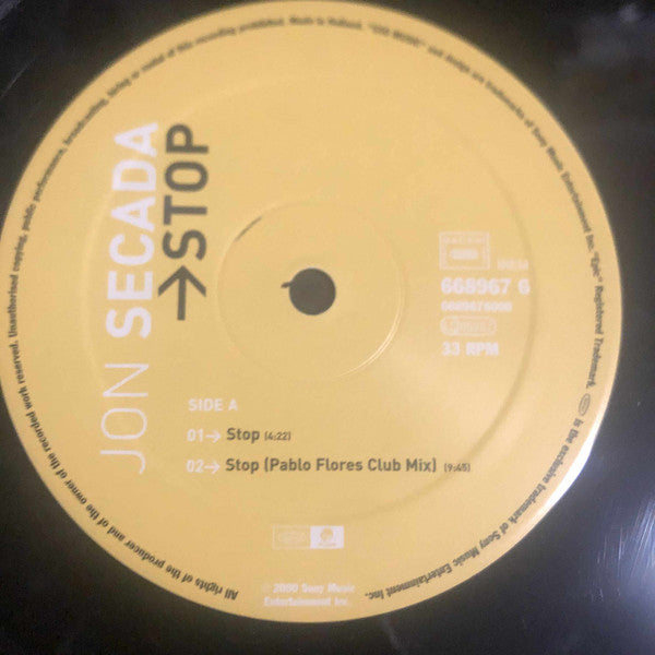 Jon Secada : Stop (12")