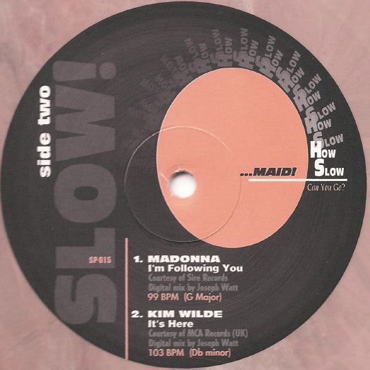 Various : ...Maid! How Slow Can You Go? #2 (2x12", Comp, Promo, Yel)