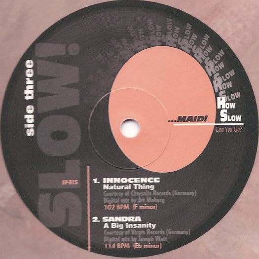 Various : ...Maid! How Slow Can You Go? #2 (2x12", Comp, Promo, Yel)