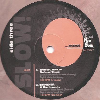 Various : ...Maid! How Slow Can You Go? #2 (2x12", Comp, Promo, Yel)