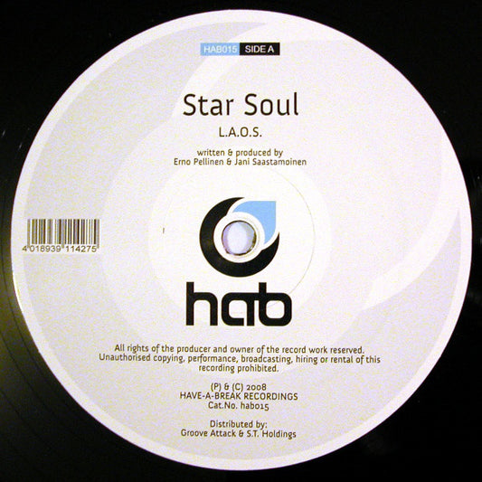 L.A.O.S. / Madmen & Poets : Star Soul / Inner Fears (12")