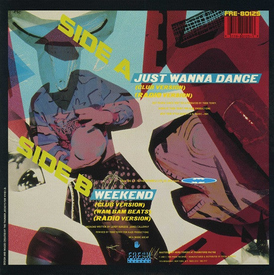 The Todd Terry Project : Just Wanna Dance / Weekend (12", Promo)