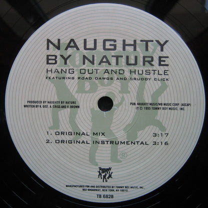 Naughty By Nature : Feel Me Flow / Hang Out And Hustle (12")