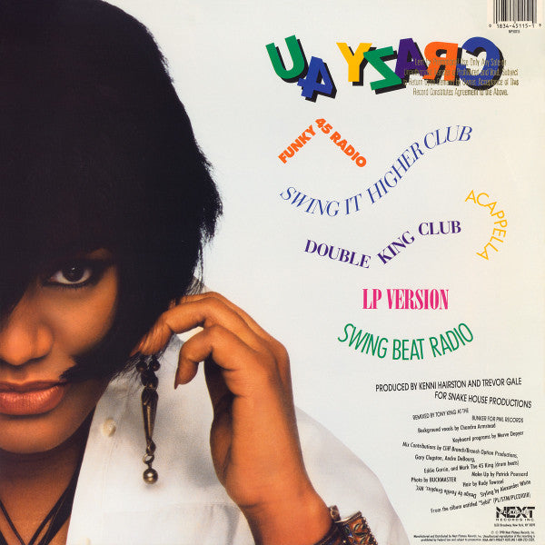 Sybil : Crazy 4 U (12", Promo)